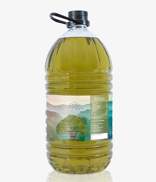 Valdesencia Aceite de Oliva Virgen · Caja 3 garrafas 5 L