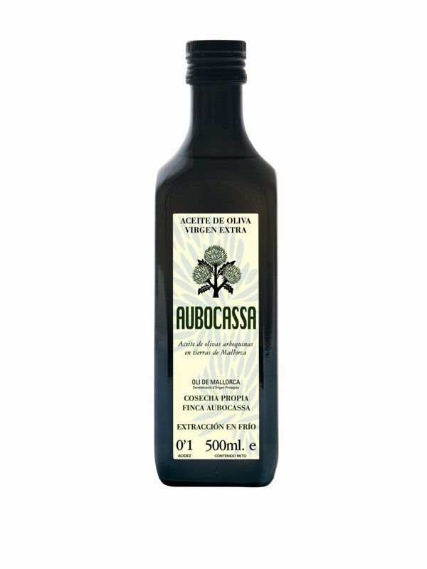 Aubocassa Arbequina 500 ml Caja 6 Botellas