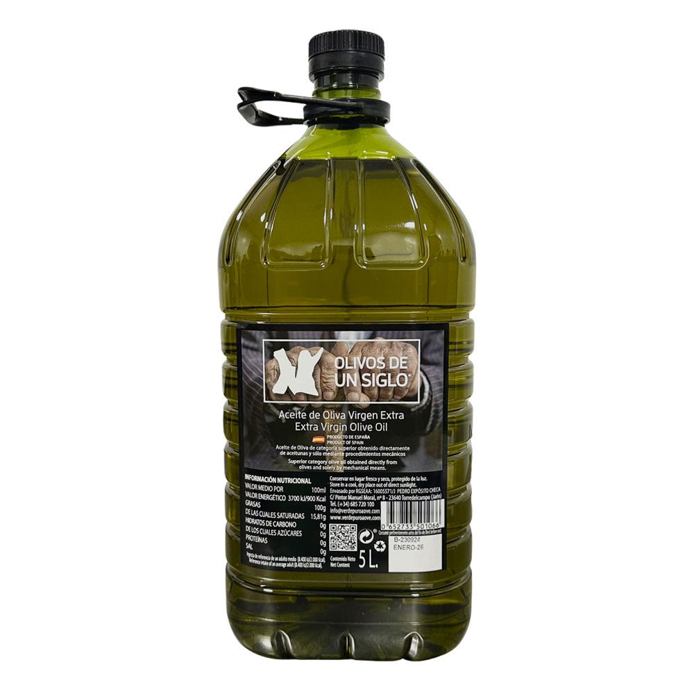 Olivos de un Siglo Picual · Garrafa 5 L