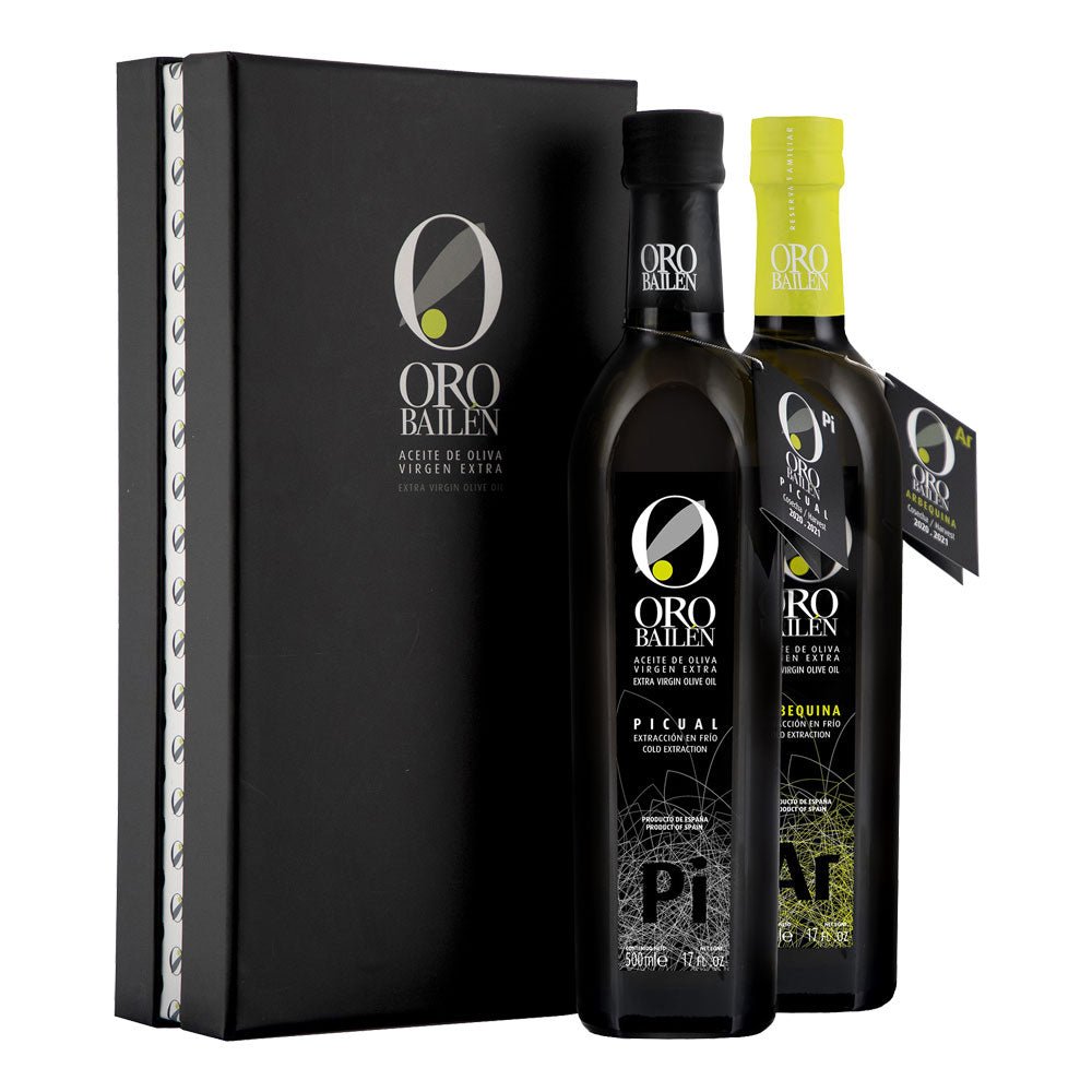 Oro Bailén Estuche Picual y Arbequina 500ml