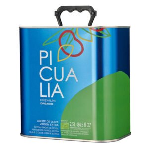 Picualia Premium Organic Picual · Lata 2,5 L