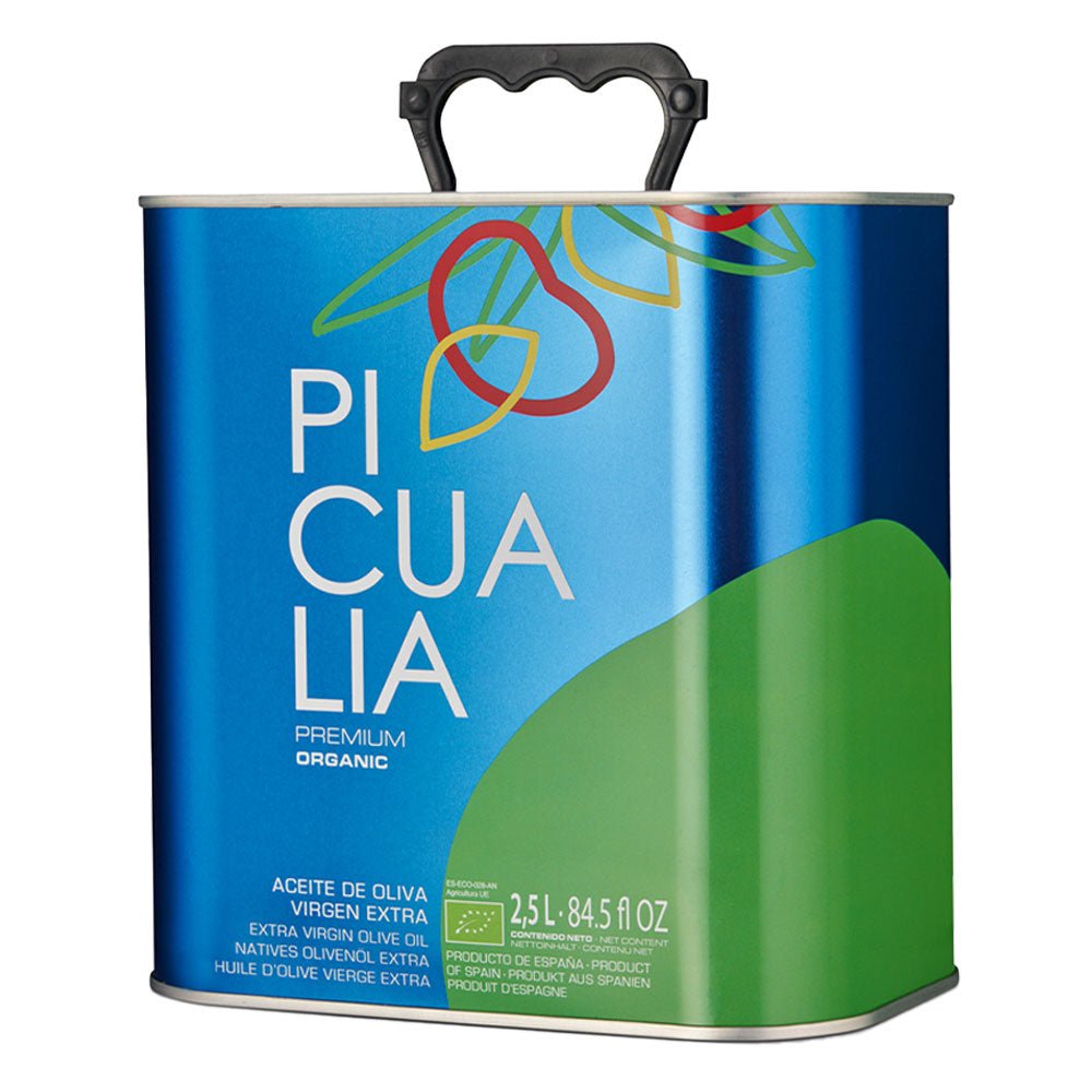 Picualia Premium Organic Picual · Lata 2,5 L