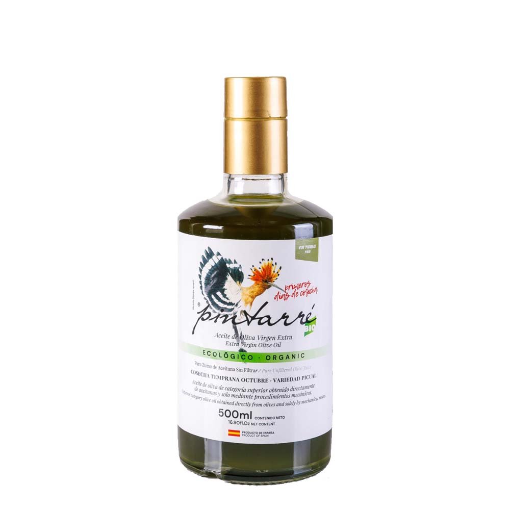Pintarré Ecológico Picual en rama Sin filtrar 500ml