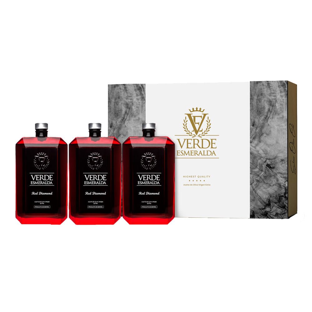 Verde Esmeralda Red Diamond Royal Estuche Regalo 3 Botellas 500 ml